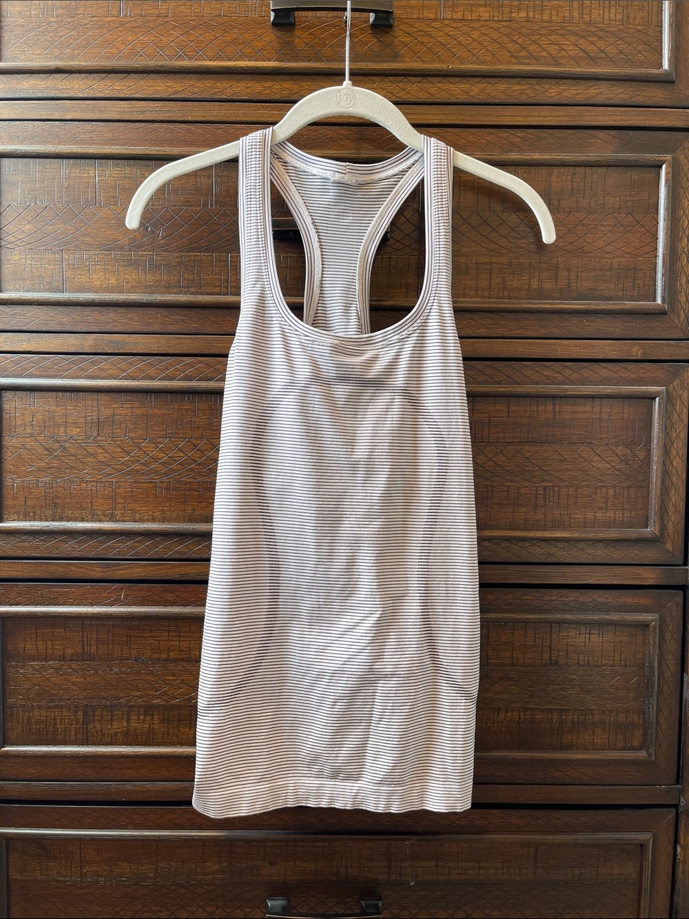 Lululemon athletica Striped Racerback Tank Top